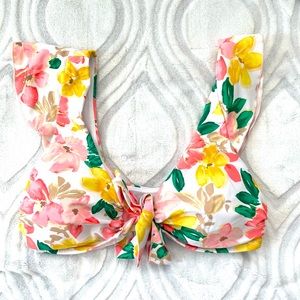 Floral Bikini Top
